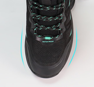 Microfiber Sandwich Mesh TPU Hiking Shoes